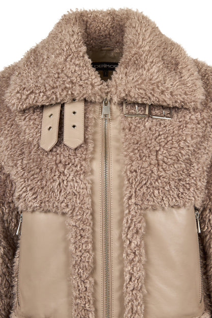 Kitzbuhel Kadın Vizon Teddy Mont