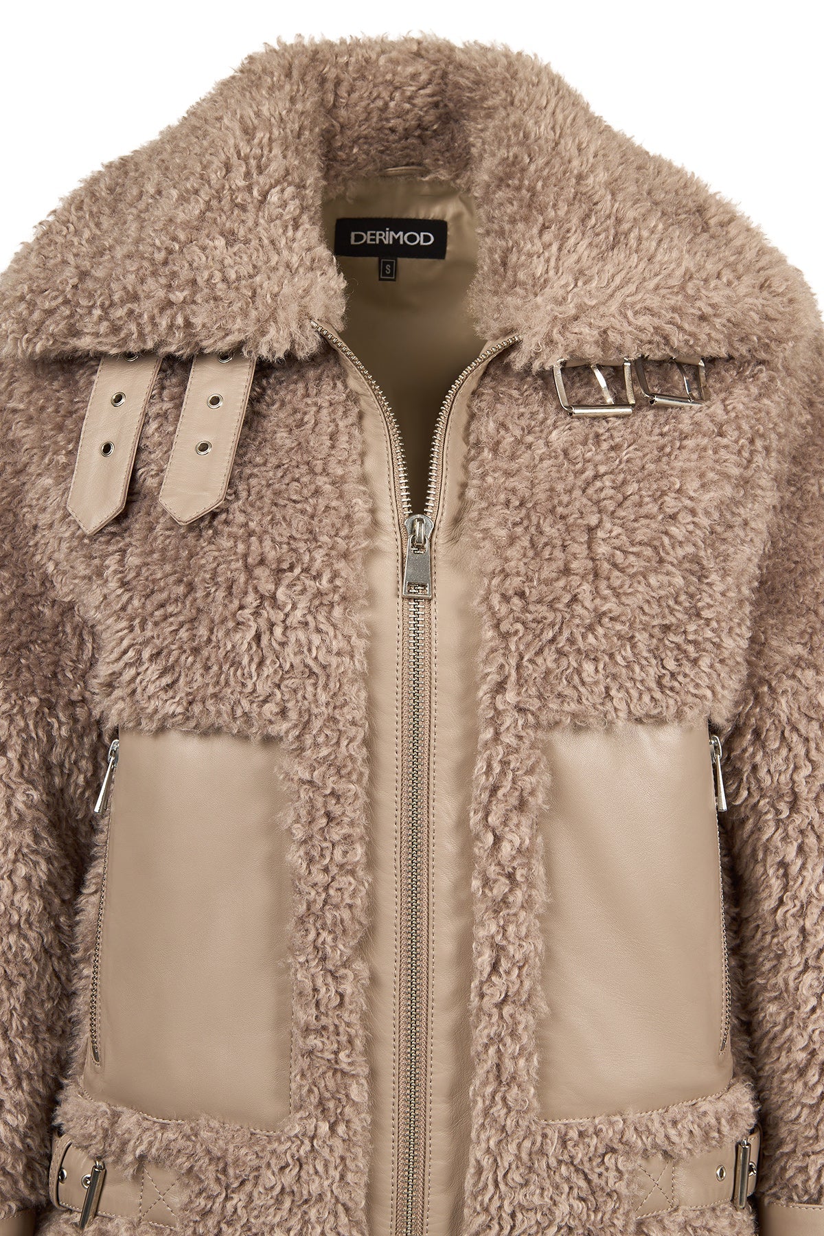 Kitzbuhel Kadın Vizon Teddy Mont