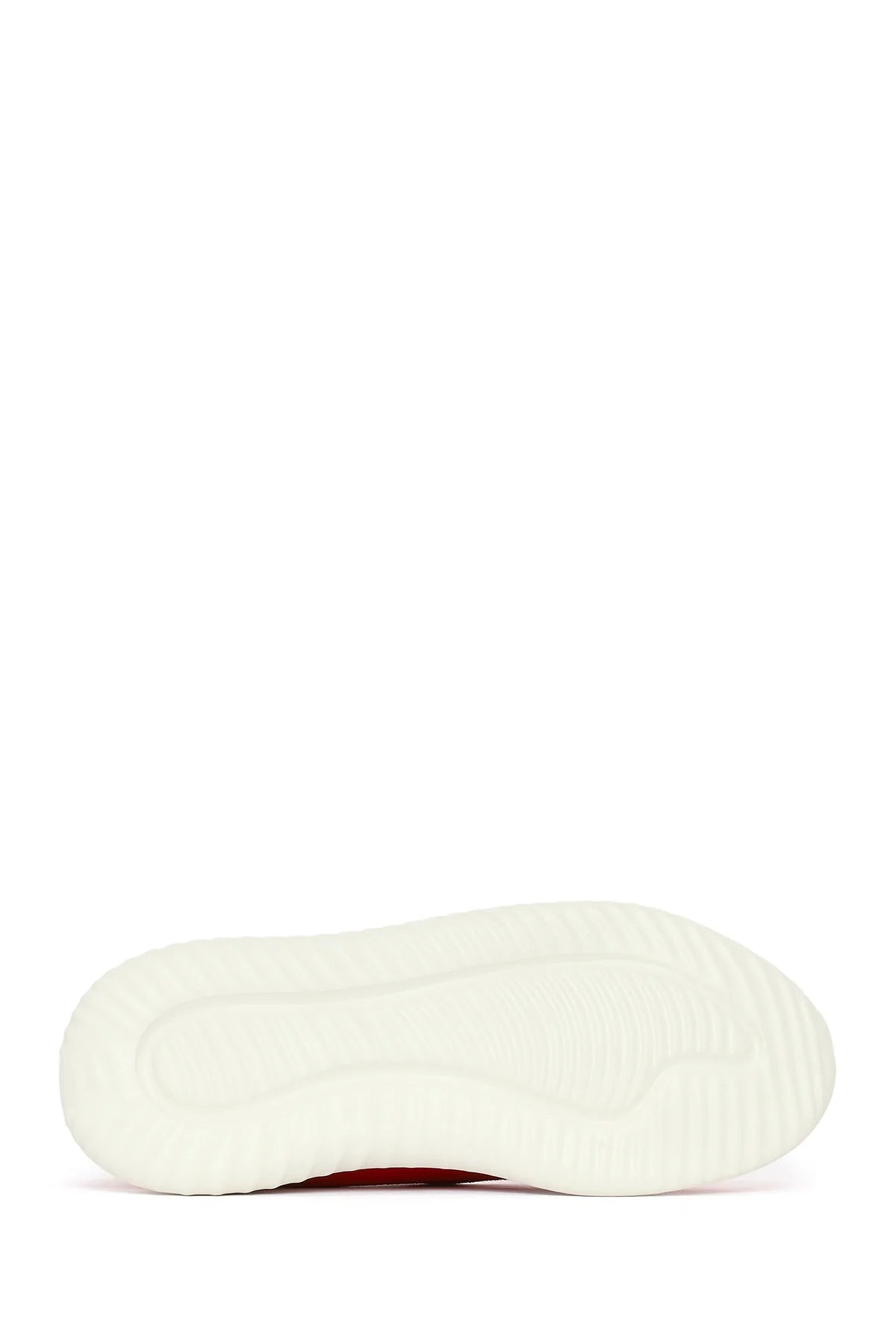 Kadın Kırmızı Kalın Tabanlı Süet Ayakkabı