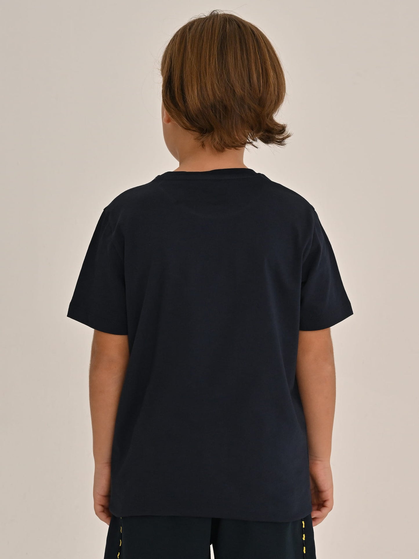 Fenerbahçe Lacivert Tribün Tek Renk Logo Çocuk Tshirt