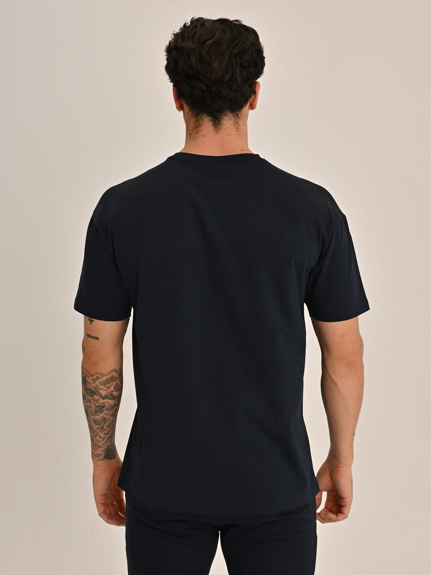 Fenerbahçe Lacivert Tribün Est. 1907 Erkek Oversize Tshirt