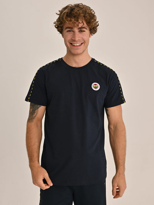 Fenerbahçe Lacivert Tribün Basic Erkek Tshirt