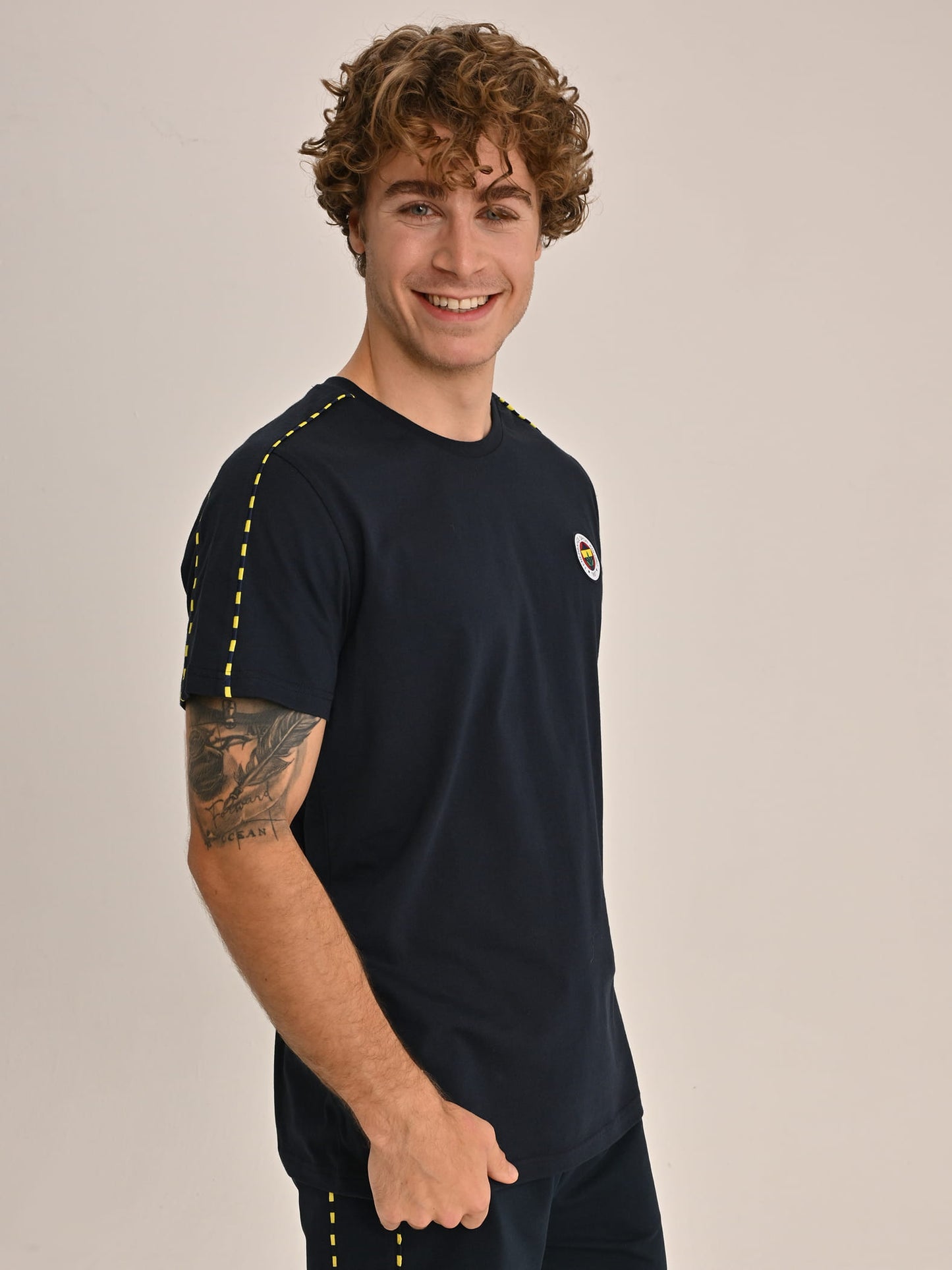 Fenerbahçe Lacivert Tribün Basic Erkek Tshirt