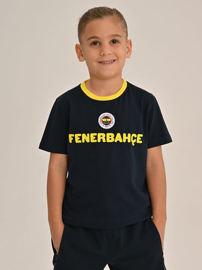 Fenerbahçe Lacivert Tribün Since 1907 Sırt Baskılı Çocuk Tshirt