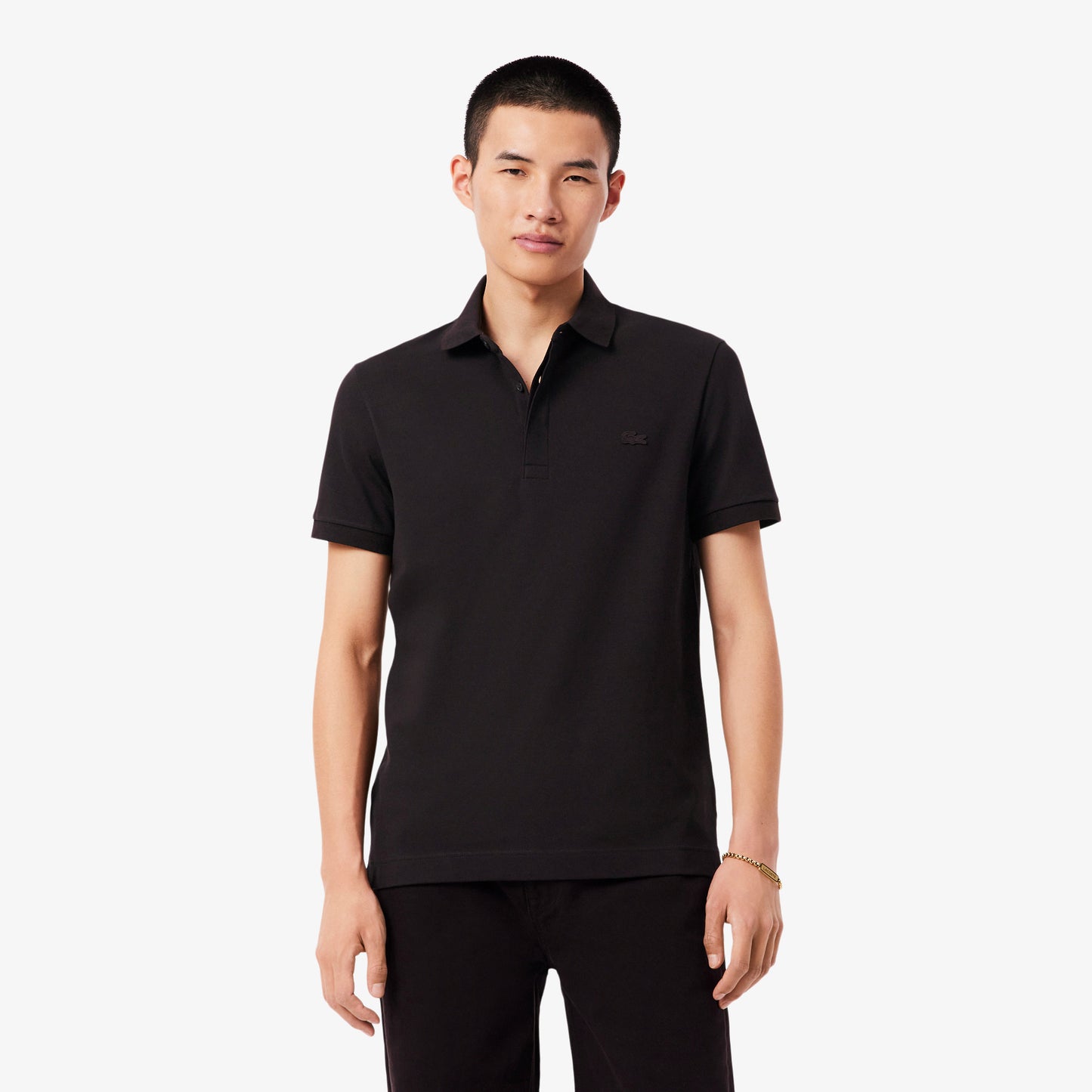Erkek Regular Fit Koyu Kahverengi Paris Polo