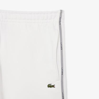 Erkek Regular Fit Beyaz Şort