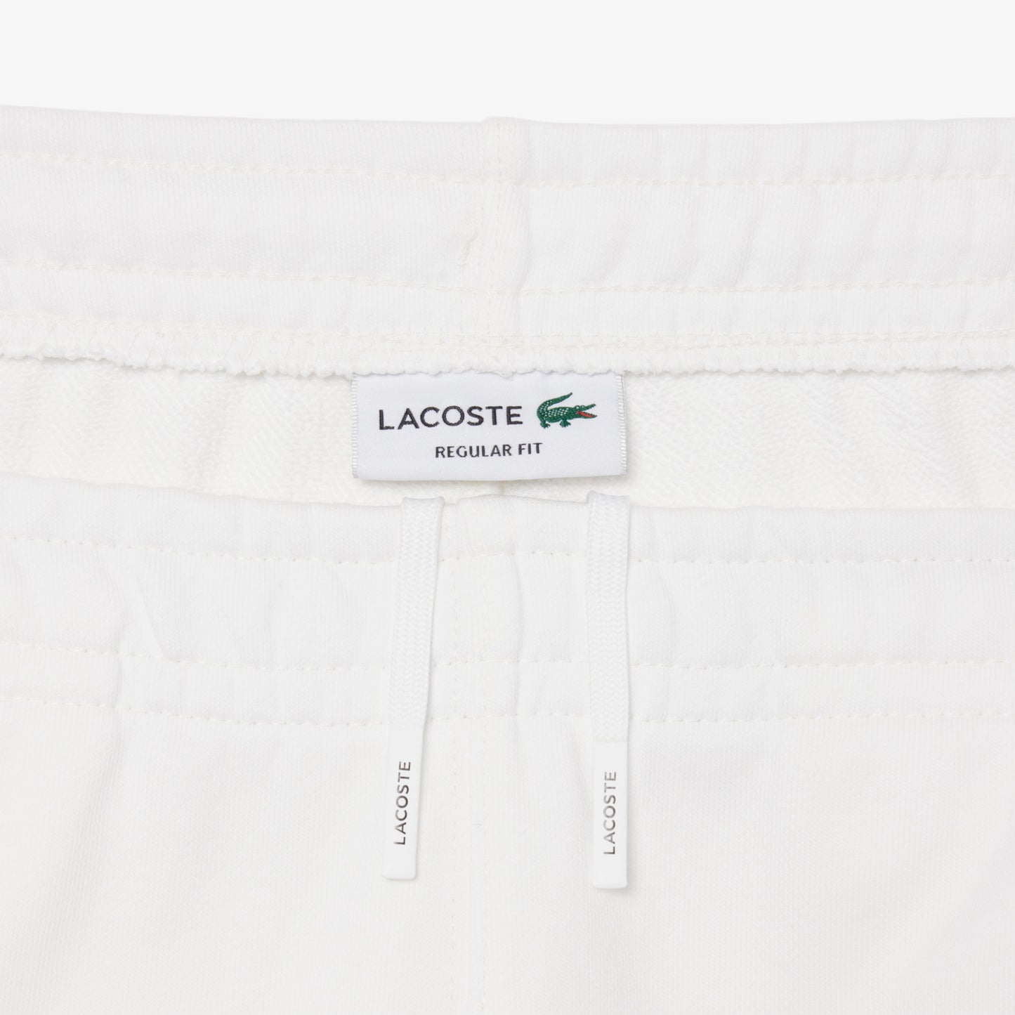Erkek Regular Fit Beyaz Şort