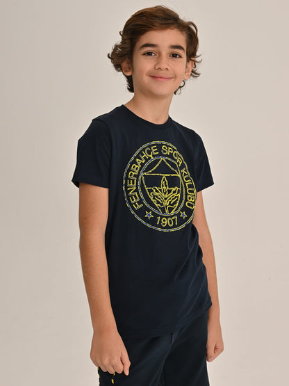 Fenerbahçe Lacivert Tribün 1907 Fb Çocuk Tshirt