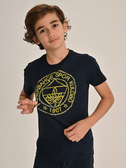 Fenerbahçe Lacivert Tribün 1907 Fb Çocuk Tshirt