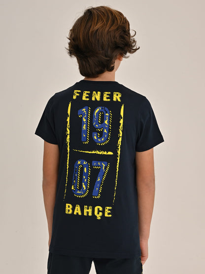 Fenerbahçe Lacivert Tribün 1907 Fb Çocuk Tshirt