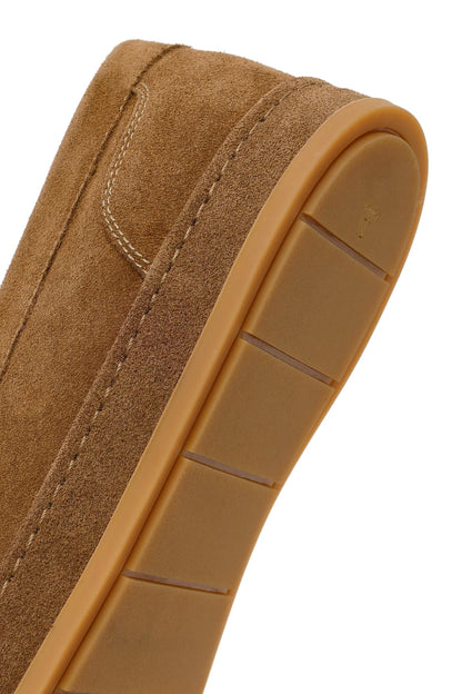 Erkek Taba Süet Deri Loafer