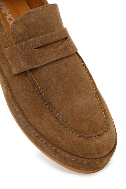 Erkek Taba Süet Deri Loafer
