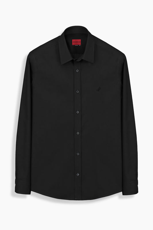 Almeida Soho Uzun Kol Siyah Gömlek