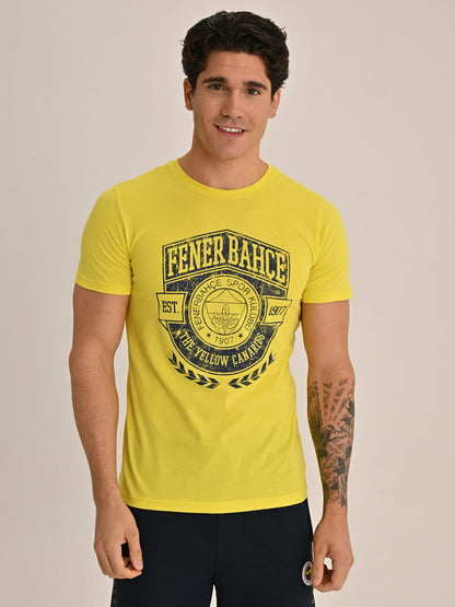 Fenerbahçe Sarı Kolej Yellow Canaries Erkek Tshirt