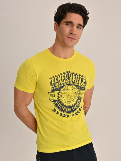 Fenerbahçe Sarı Kolej Yellow Canaries Erkek Tshirt