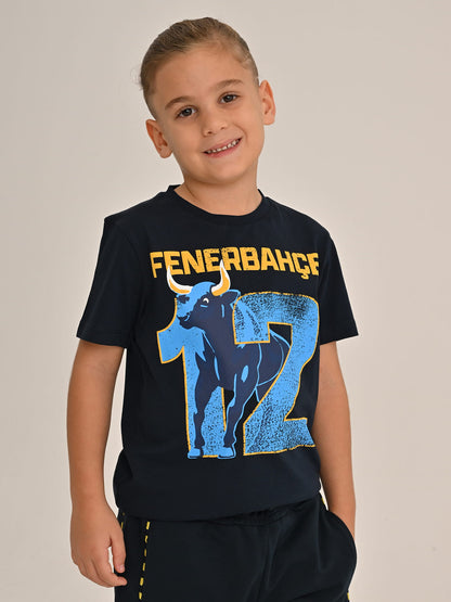Fenerbahçe Lacivert Kolej Boğa Çocuk Tshirt