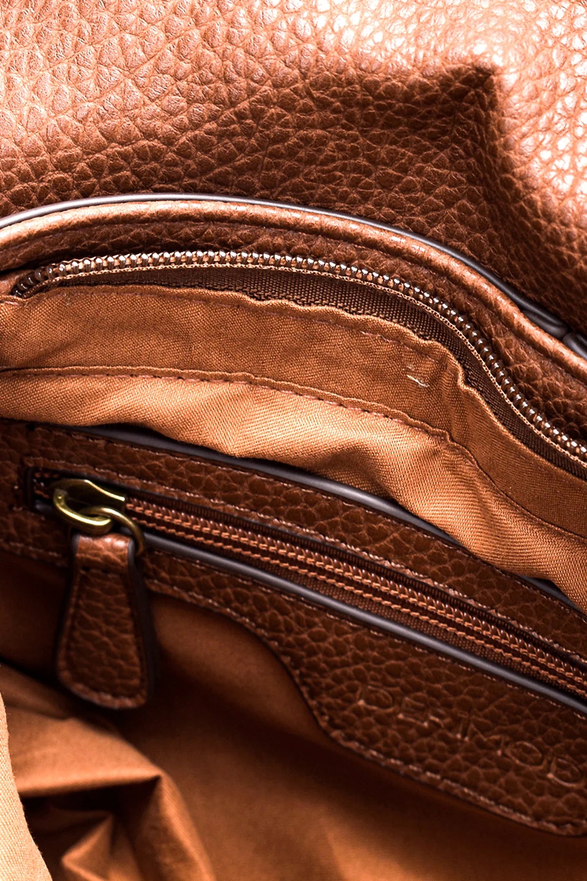 Kadın Camel Uzun Askılı Çapraz Çanta