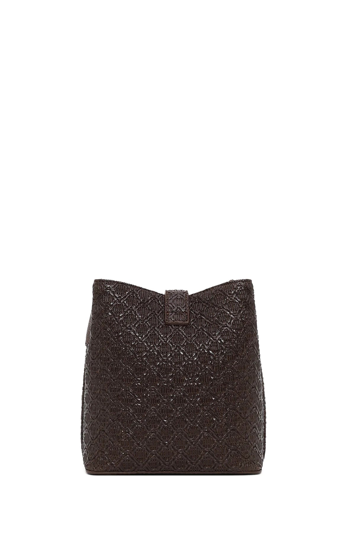 Kadın Kahverengi Uzun Askılı Baskılı Omuz Çantası