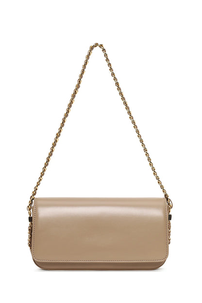 Kadın Koyu Bej Zincir Askılı Omuz Çantası