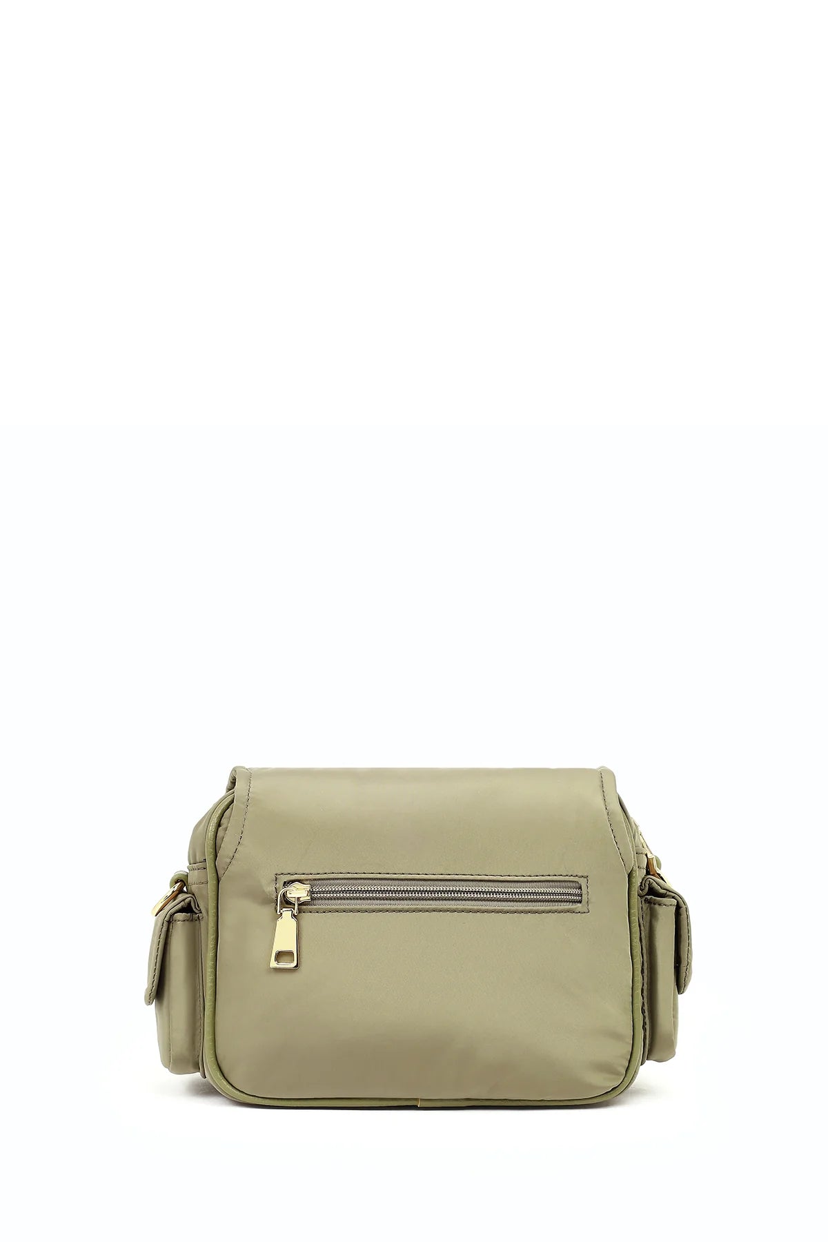 Kadın Yeşil Kumaş Çapraz Çanta