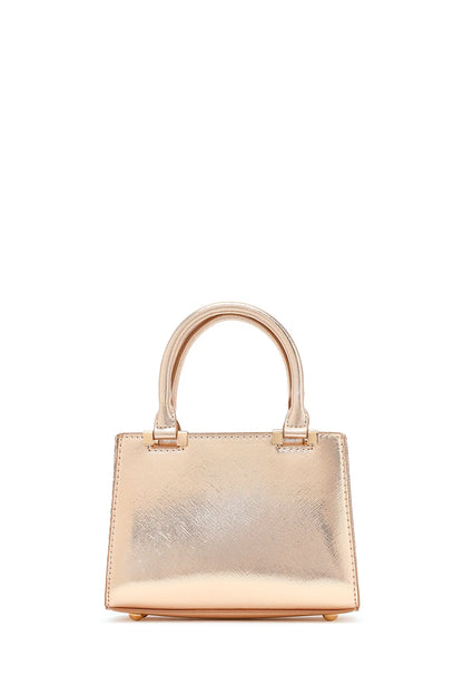 Kadın Bej Uzun Zincir Askılı Taşlı Mini Abiye Çanta