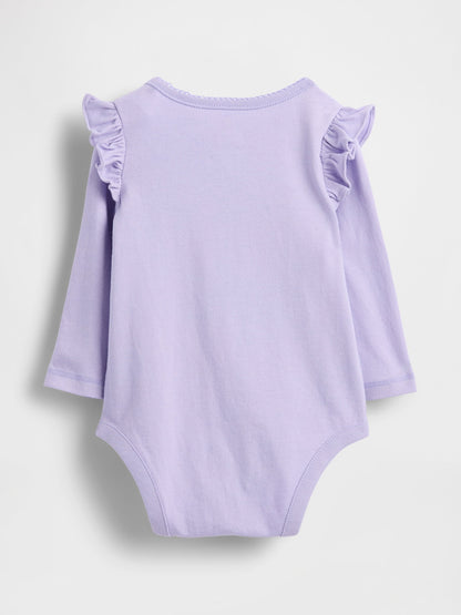 Mor Organik Pamuk Gap Logo Bodysuit
