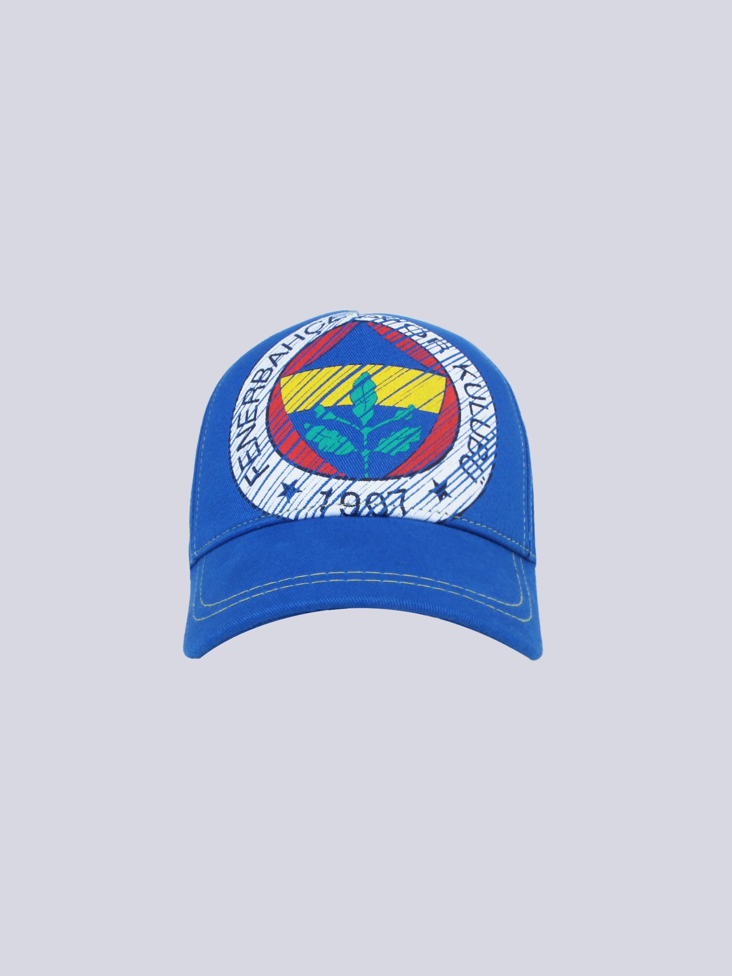Fenerbahçe Saks Mavi Brush Logolu Çocuk Şapka