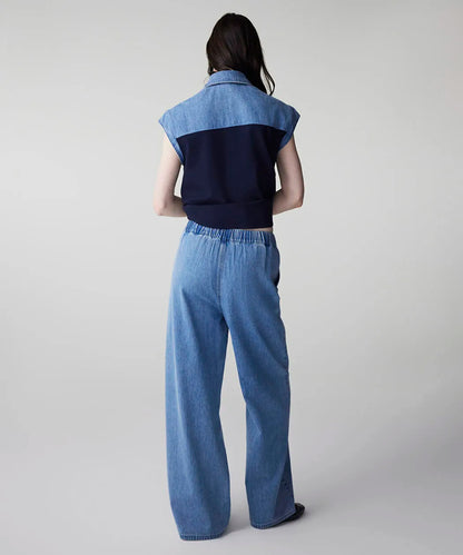 Mavi Kontrast Bel Jean Pantolon Is1260003136629 | Ipekyol