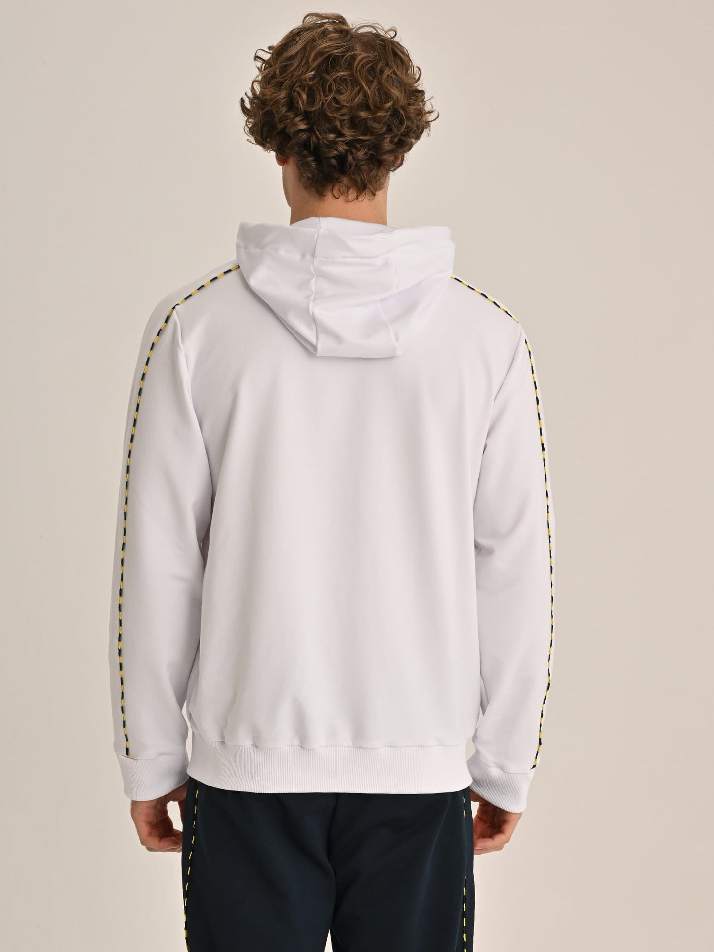Fenerbahçe Beyaz Tribün Basic Erkek Sweatshirt