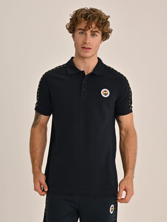 Fenerbahçe Lacivert Tribün Basic Erkek Polo Tshirt