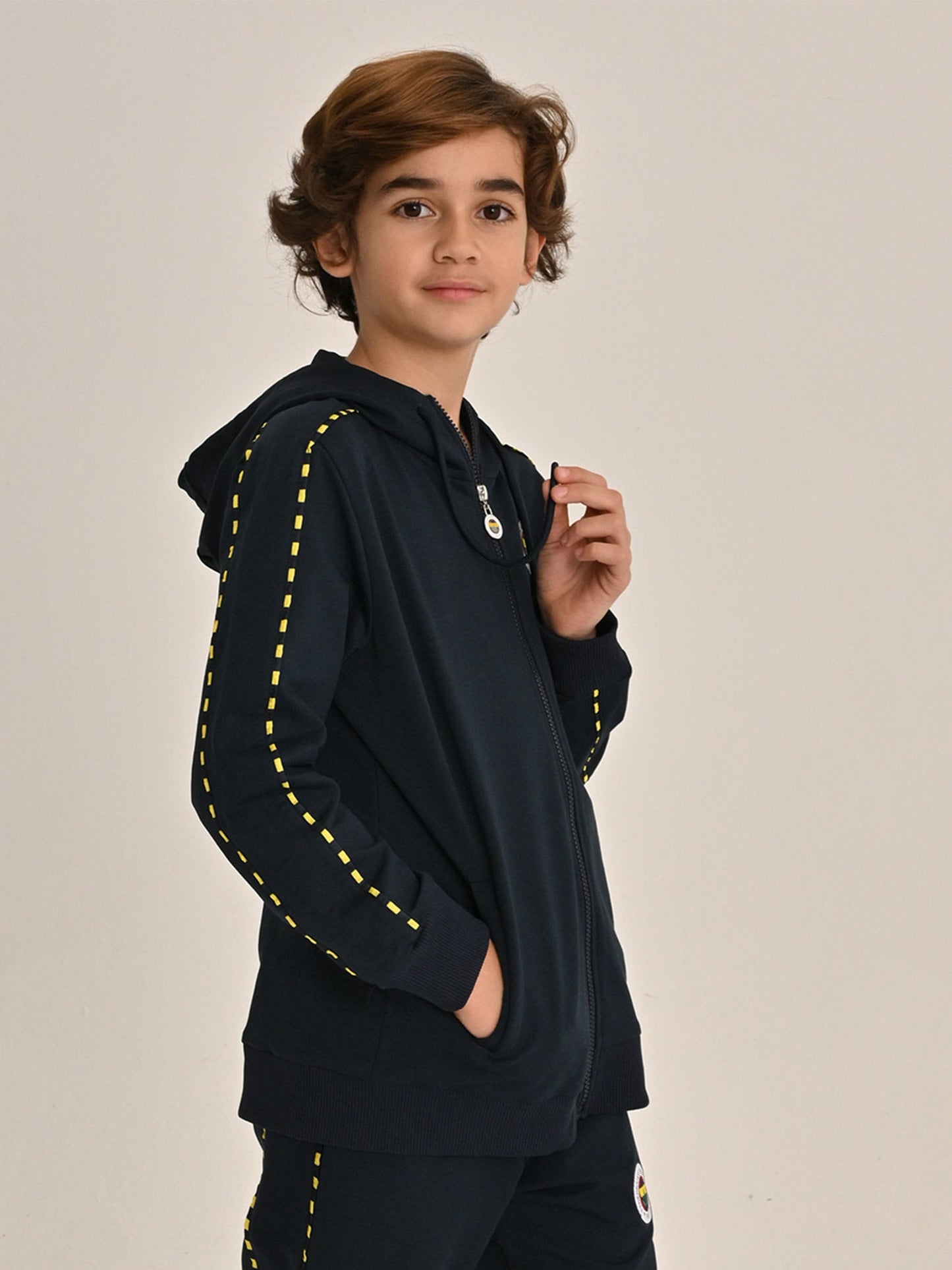Fenerbahçe Lacivert Tribün Basic Çocuk Sweatshirt