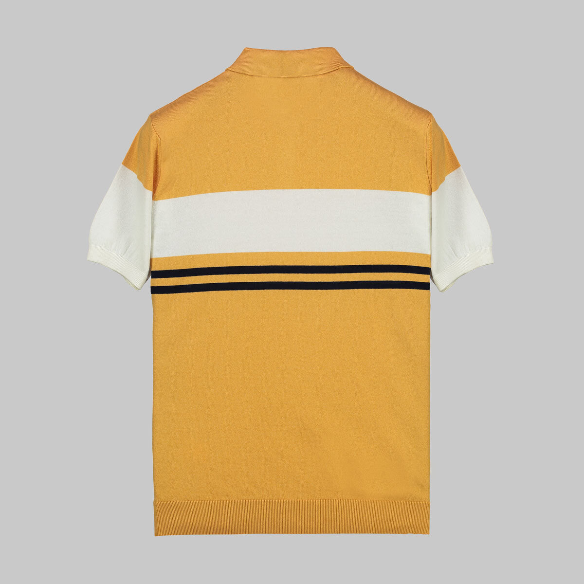 Polo Yaka Pamuklu Camel Tişört