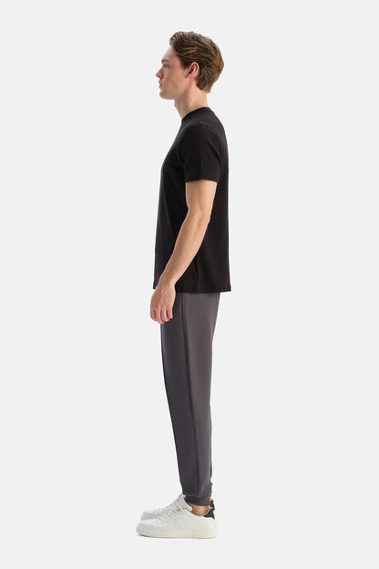Antrasıt Nervürlü Jogger Pantolon