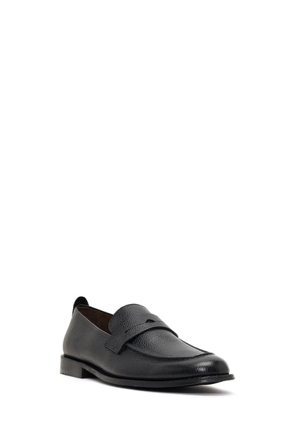 Erkek Siyah Deri Klasik Loafer