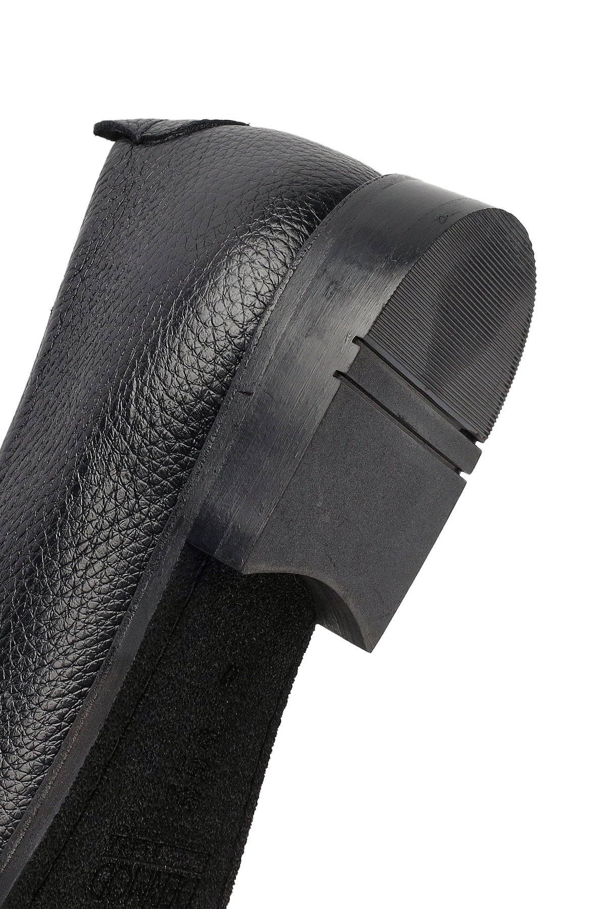 Erkek Siyah Deri Klasik Loafer