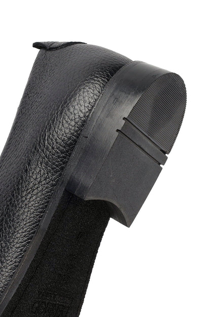 Erkek Siyah Deri Klasik Loafer