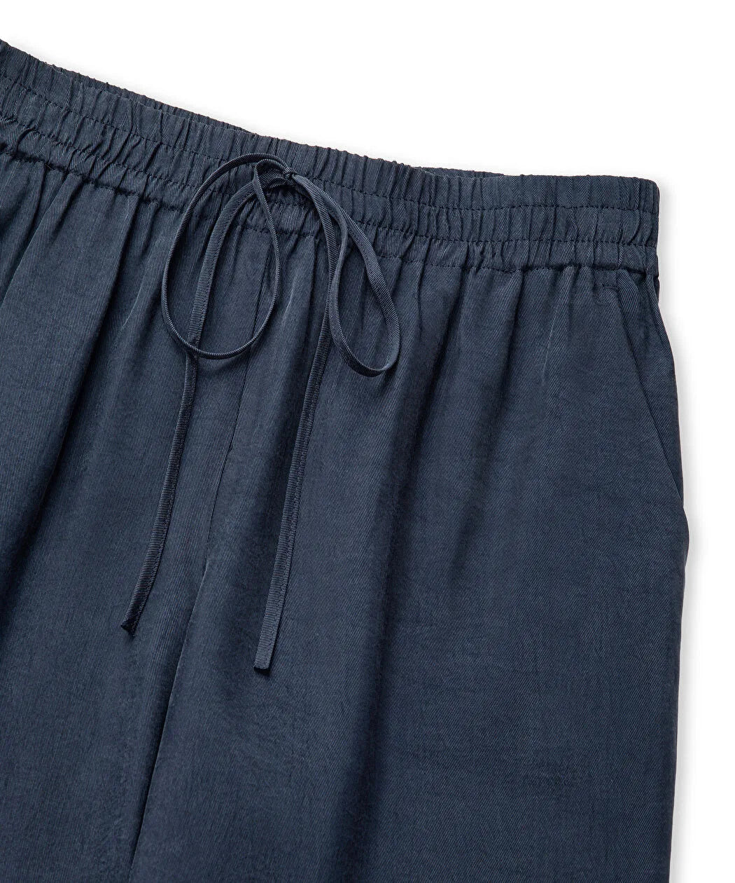 Lacivert Belden Bağlamalı Carrot Fit Pantolon Is1260003151015 | Ipekyol