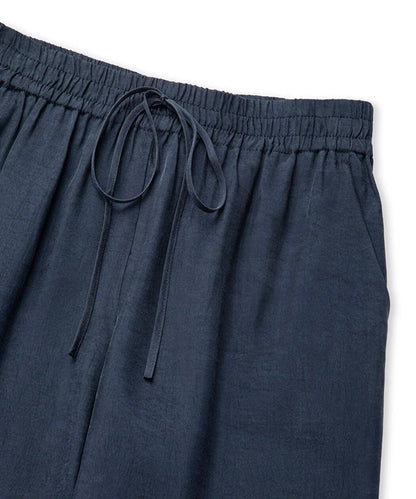Lacivert Belden Bağlamalı Carrot Fit Pantolon Is1260003151015 | Ipekyol