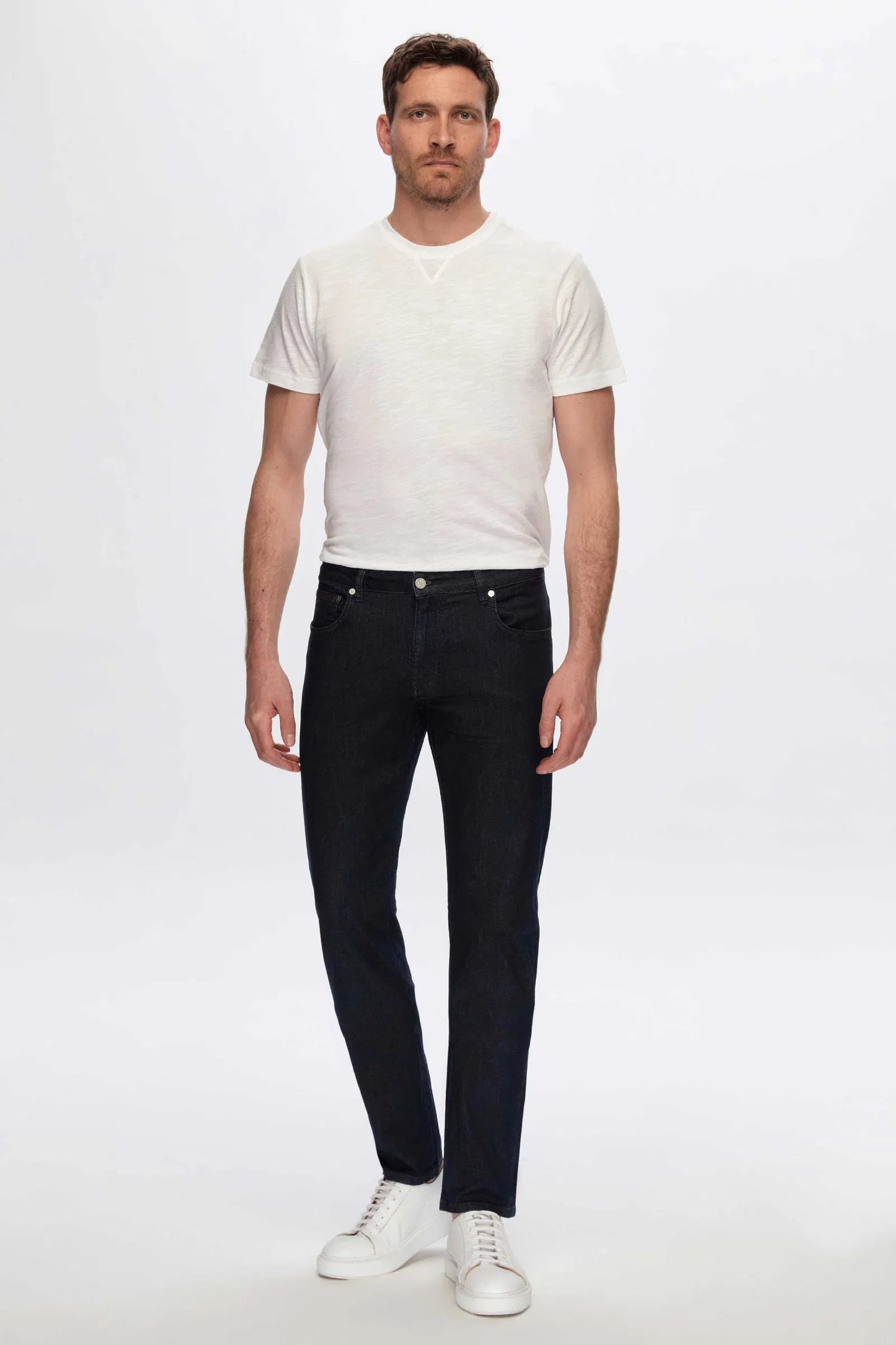 Damat Slim Fit Lacivert Efsane Denim. Hafif, Yumuşak, Rinse Yıkamalı Denim Pantolon