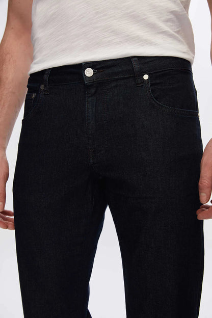 Damat Slim Fit Lacivert Efsane Denim. Hafif, Yumuşak, Rinse Yıkamalı Denim Pantolon