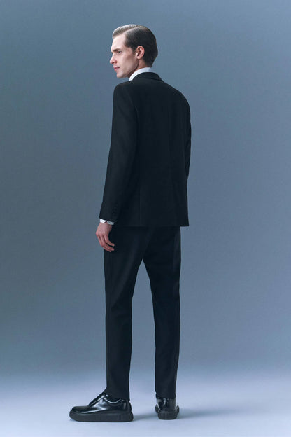 Tween Slim Fit Siyah Smokin Takim