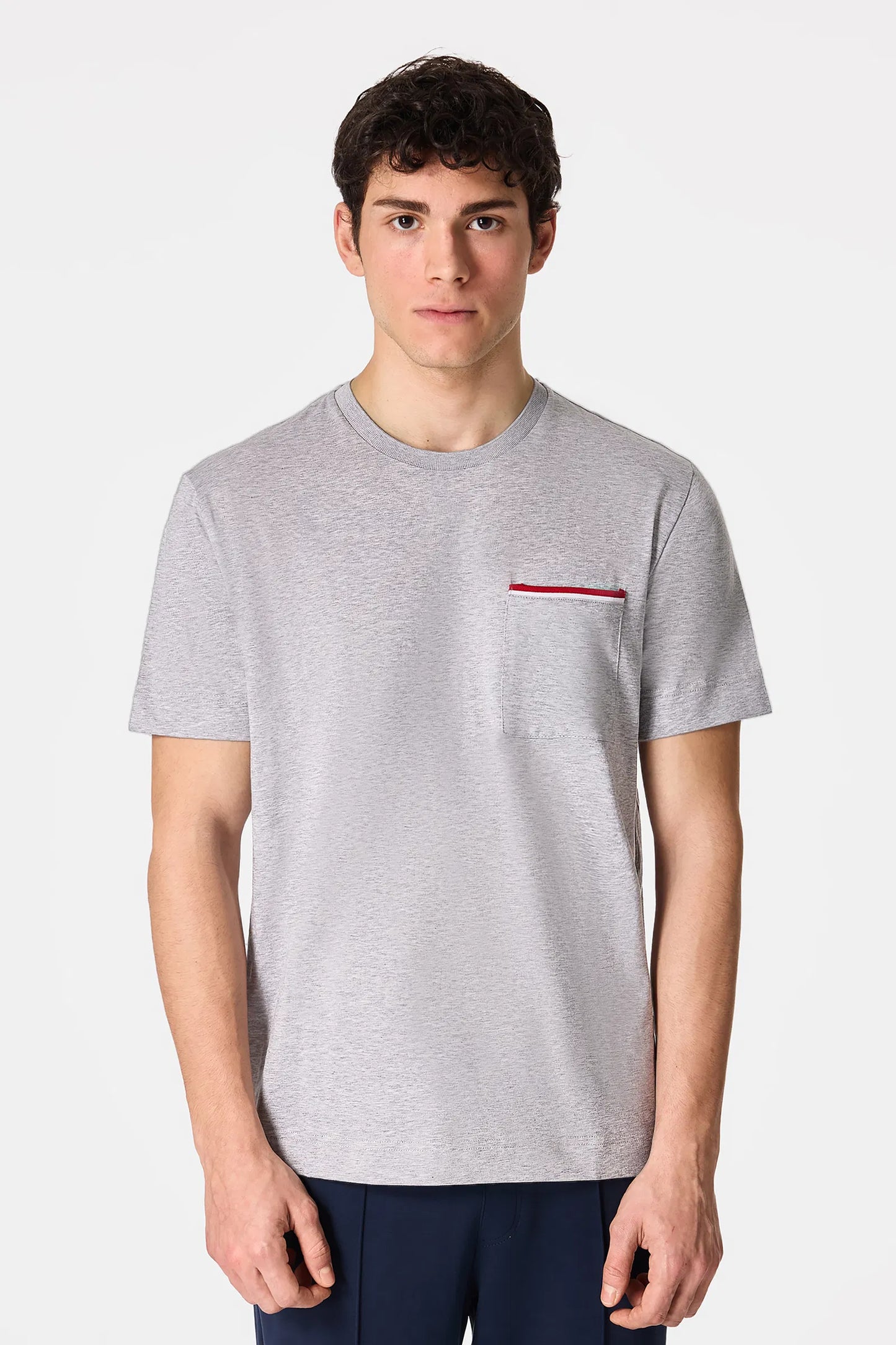 Tween Slim Fit Gri T-shirt