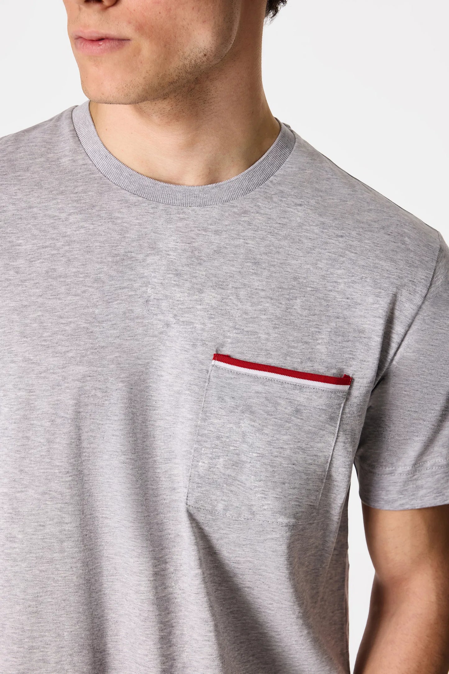Tween Slim Fit Gri T-shirt
