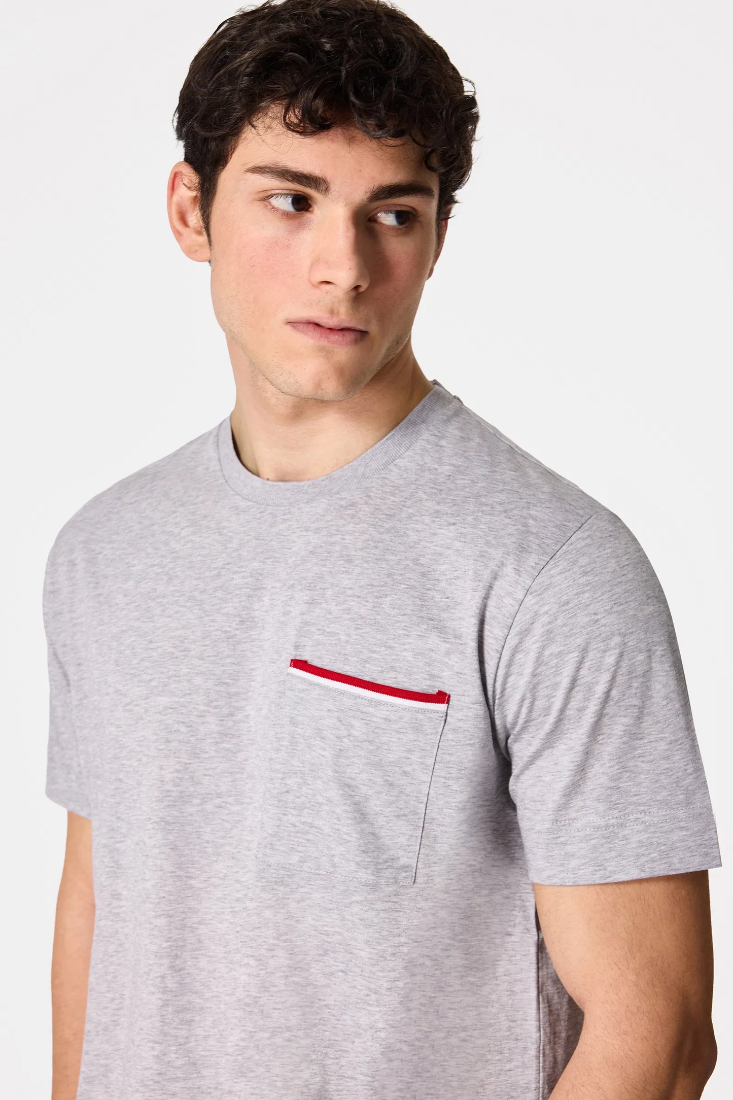 Tween Slim Fit Gri T-shirt