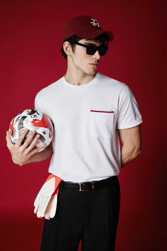 Tween Slim Fit Beyaz T-shirt
