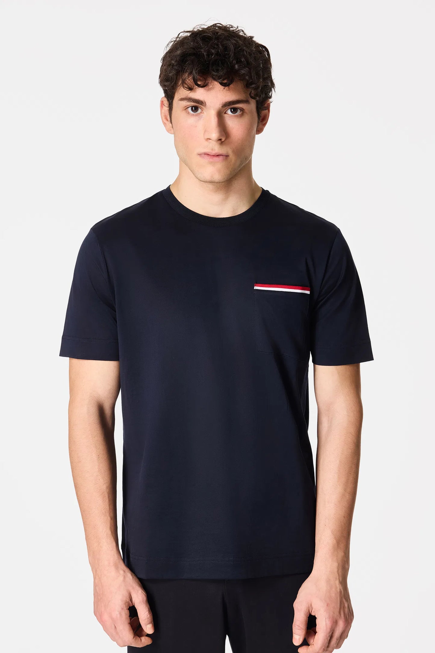 Tween Slim Fit Lacivert T-shirt