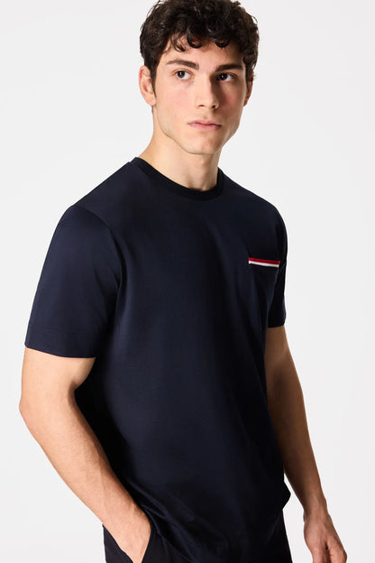 Tween Slim Fit Lacivert T-shirt