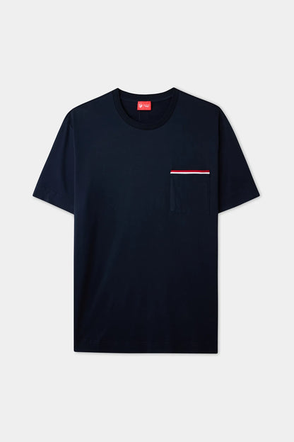 Tween Slim Fit Lacivert T-shirt