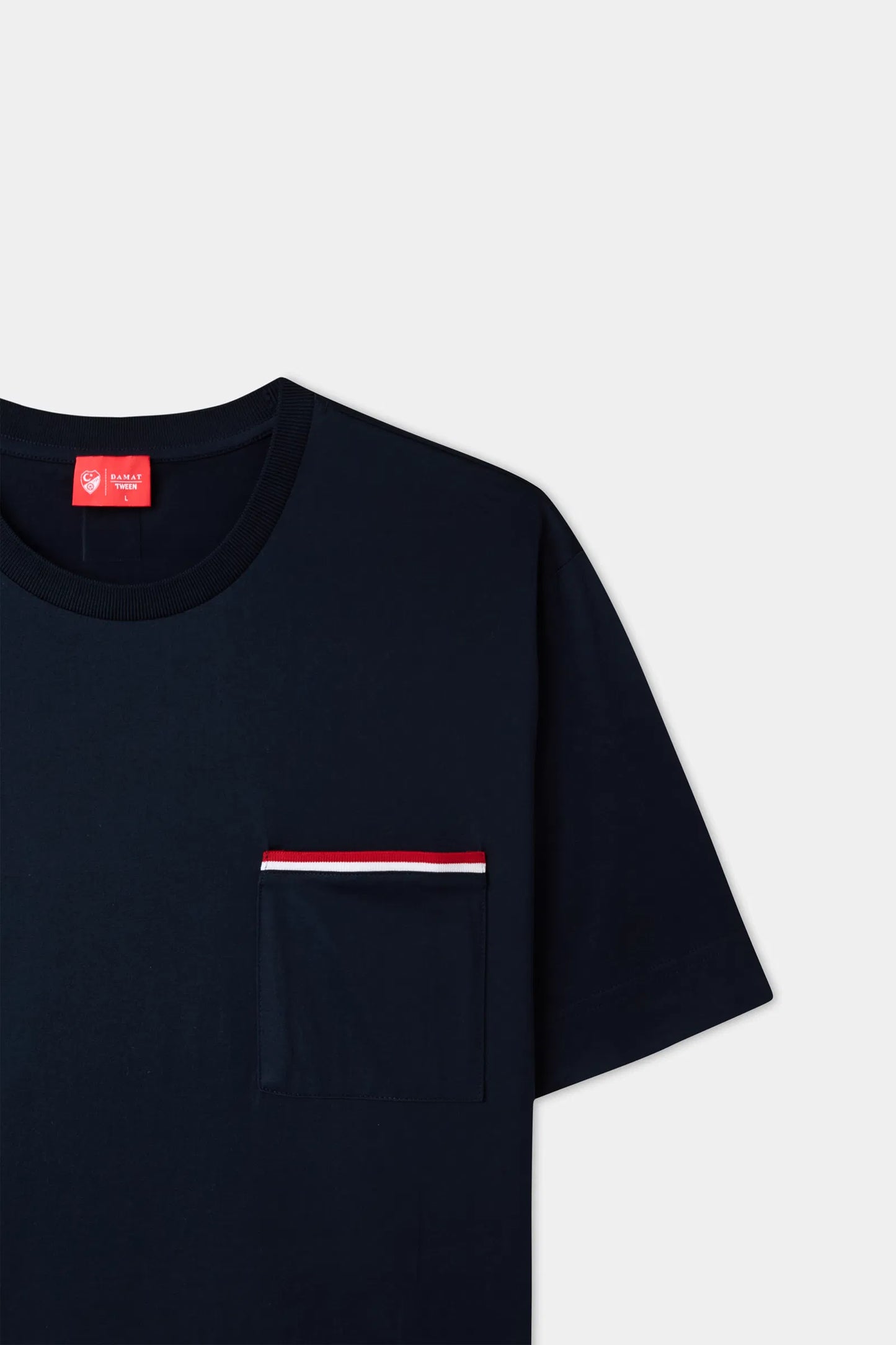 Tween Slim Fit Lacivert T-shirt