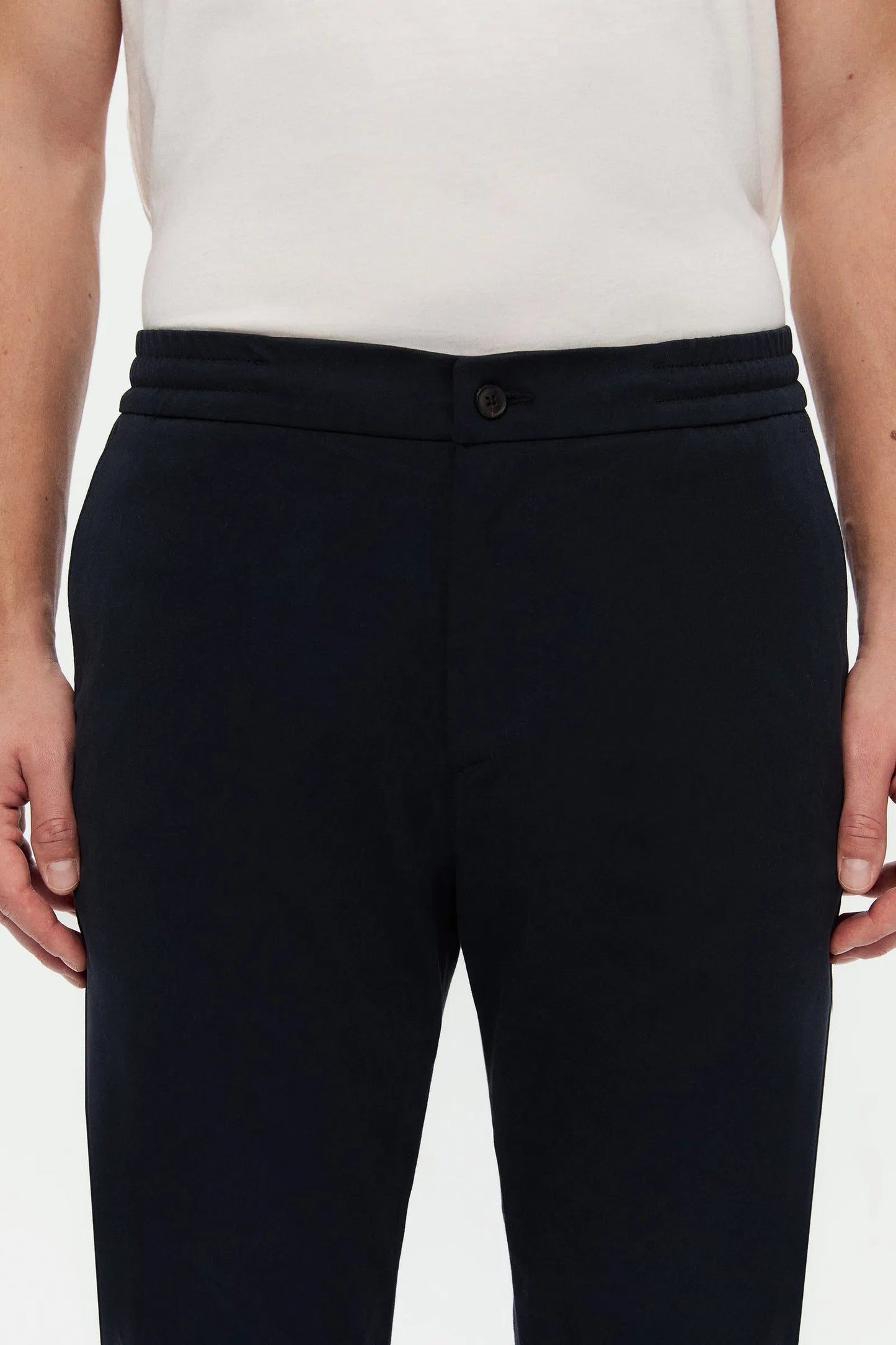 Damat Comfort Fit Lacivert Düz Jogger Pantolon